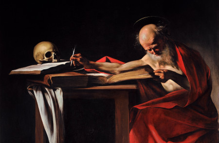<p>'San Jerónimo escribiendo' (1605). </p>