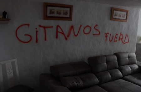 <p>Pintada en el interior de una casa en Peal de Becerro. </p>