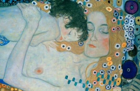 <p>Detalle de <em>Las tres edades de la mujer</em> (Gustav Klimt).</p>