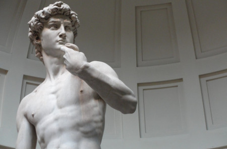 <p>Imagen de la escultura el 'David' (Miguel Ángel, 1504).</p>
