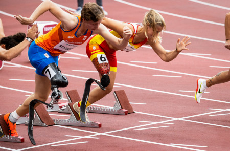 <p>Desirée Vila, séptima en la final de los 100m. T63 en los Juegos Paralímpicos Tokio 2020.</p>