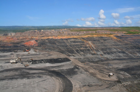 <p>La mina de carbón a cielo abierto del Cerrejón, en Colombia.</p>