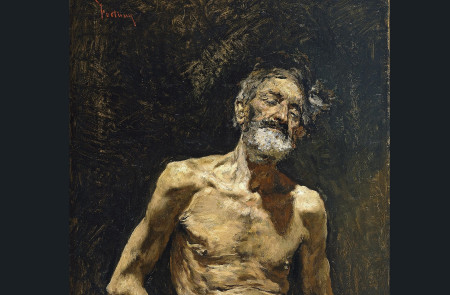<p><em>Viejo desnudo al sol</em> (Mariano Fortuny, 1871). </p>