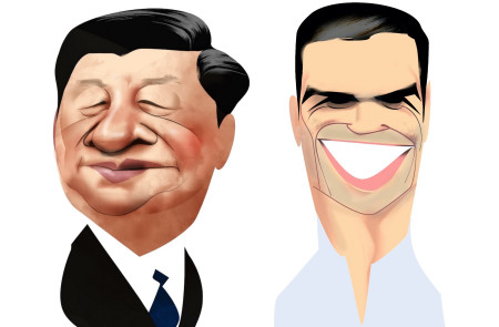 <p>Xi Jinping y Pedro Sánchez. <strong>/ Luis Grañena</strong></p>