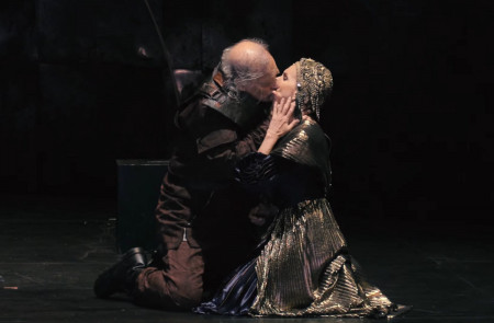 <p>Imagen de la representación teatral del 'Antonio y Cleopatra' de Shakespeare, por la Compañía Nacional de Teatro Clásico. <strong>/ CNTC</strong></p>