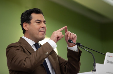 <p>Moreno Bonilla, actual presidente de la Junta de Andalucía, en una imagen de 2018. </p>