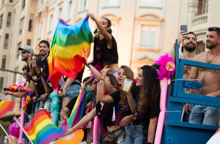 <p>Día del Orgullo Gay en Valencia, en 2019. / <strong>Dorieo</strong></p>