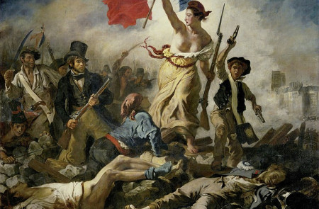 <p><em>El 28 de Julio o La libertad guiando al pueblo</em> (1830). / <strong>Eugène Delacroix</strong></p>
