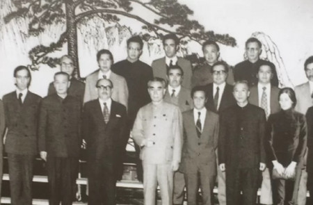 <p>Delegaciones de Chile y China en Beijing en enero de 1973. / <strong>Interferencia</strong></p>