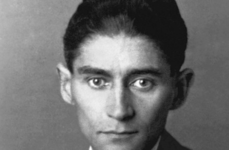 <p>Fragmento de la última fotografía conocida de Franz Kafka, probablemente hecha en 1923.</p>
