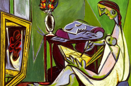 <p><em>Mujer joven dibujando.</em> (Pablo Picasso, 1935). </p>