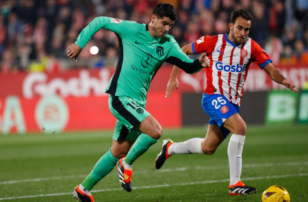 <p>Morata completó un 'hat-trick' e igualó el encuentro al comienzo de la segunda mitad. / <strong>Marcos Baquero (Club Atlético de Madrid)</strong></p>