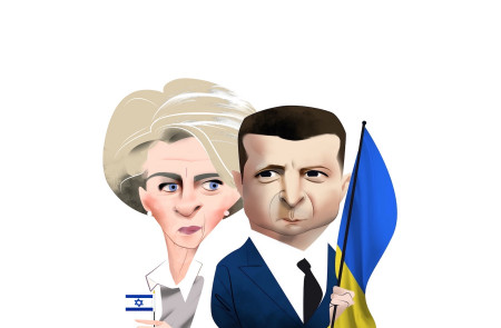 <p>Ursula von der Leyen y Volodímir Zelenski. / <strong>Luis Grañena</strong></p>