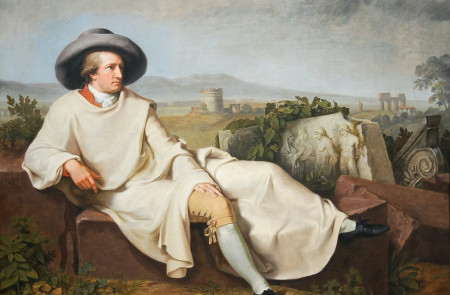 <p>Goethe en la campiña romana (1787) / <strong>Johann Heinrich Wilhelm Tischbein</strong></p>