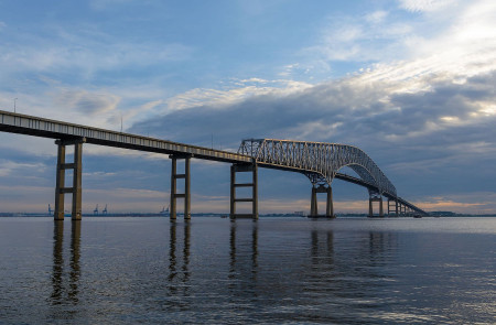 <p>El puente Francis Scott Key en Baltimore, 16 de junio de 2015. / <strong>Patrick Gillespie</strong></p>