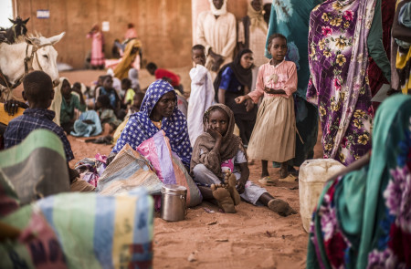 <p>Refugiados sudaneses en Adré, Chad. / <strong>Corentin Fohlen</strong></p>