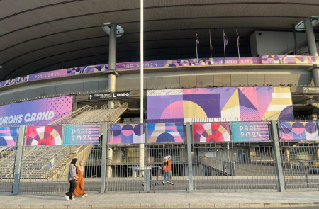 <p>El Estadio de Francia en Saint-Denis, París. / <strong>E. B. </strong></p>