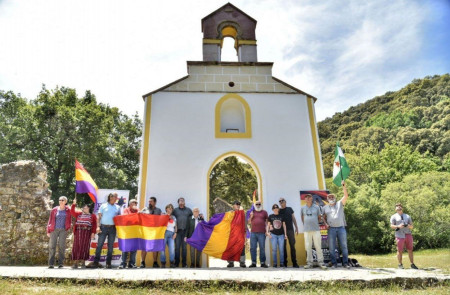 <p>Miembros de Casa de la Memoria La Sauceda. </p>