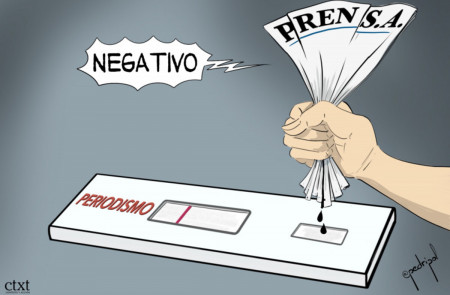 <p><em>Negativo en Periodismo</em>. / <strong>Pedripol</strong></p>