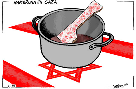 <p>Hambruna en Gaza. /<strong> J.R. Mora</strong></p>