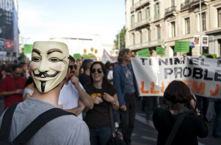 <p>Protesta del movimiento 15M en Barcelona en 2012. / <strong>Wiros (CC-BY-SA-2.0)</strong></p>