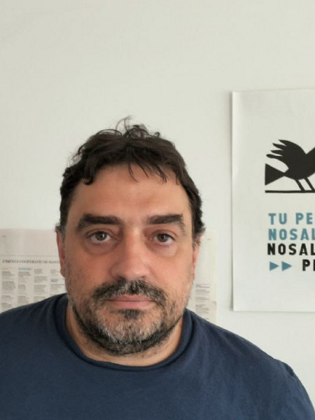 <p>El periodista Jesús Rodríguez en una imagen tomada tras la entrevista. / <strong>Cedida</strong></p>