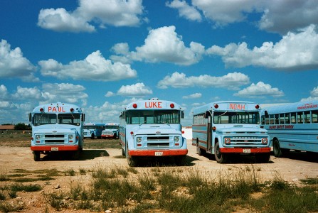 Joshua y John (detrás), Odessa, Texas, 1983.