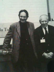 <p>El psiquiatra Giorgio Antonucci con el doctor Thomas Szasz, otro referente de la antipsiquiatría.</p>