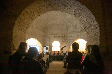 <p>Aspecto que presentaba la Mezquita del Alcázar de Jerez durante la presentación de CTXT.</p>