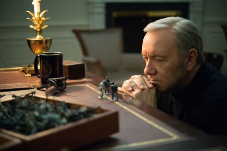 <p>Kevin Spacey, en <em>House of cards</em>.</p>