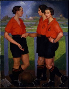 <p><em>Las futbolistas,</em> 1922. </p>