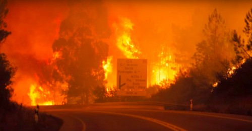 <p>Incendio en Pedrógrao Grande, en Portugal, en junio de 2017.</p>