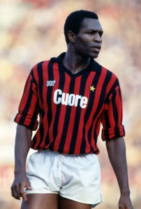 <p>Luther Blissett con la camiseta del Milan durante la temporada 1983-1984.</p>