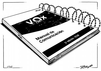 <p>Manual de comunicación de Vox</p>