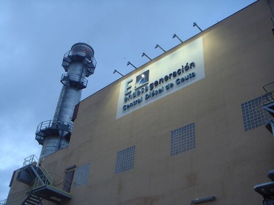 <p>Central térmica diésel de Ceuta.</p>