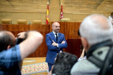 <p>Juan Trinidad, presidente de la Asamblea de Madrid. </p>