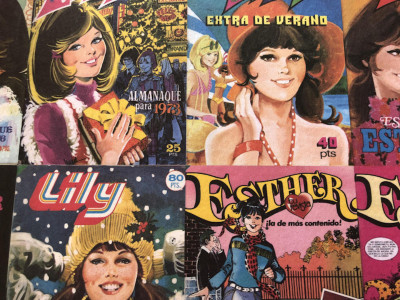 <p>Portadas de Esther y Lily.</p>