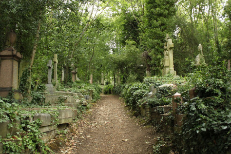 <p>Imagen del cementerio Highgate, en Londres. / <strong>Panyd</strong></p>