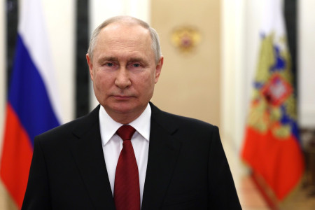 <p>Vladimir Putin, durante el discurso del Día de la Juventud, el 24 de junio de 2023. / <strong>Presidencial de Rusia</strong></p>