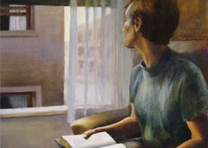 <p><em>Mujer leyendo</em> (Deborah DeWit).</p>