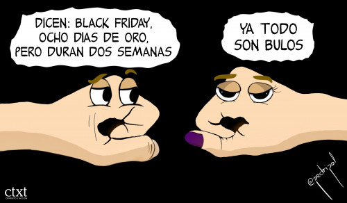 <p>Consumismo, capitalismo, black friday, bulos. / <strong>Pedripol </strong></p>