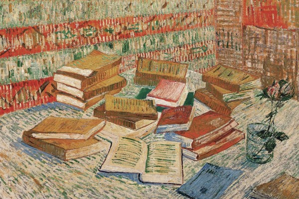 <p><em>Los libros amarillos</em> (1887) / <strong>Vincent van Gogh</strong></p>