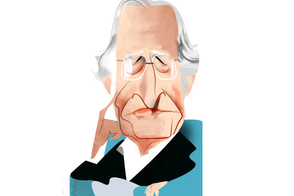 <p>El filósofo estadounidense Noam Chomsky. /<strong> Luis Grañena</strong></p>