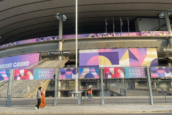 <p>El Estadio de Francia en Saint-Denis, París. / <strong>E. B. </strong></p>