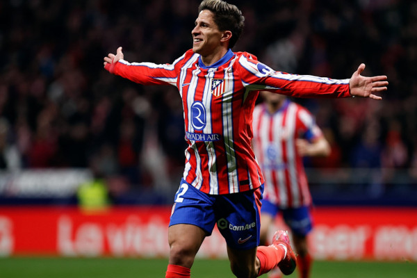 <p>Giuliano Simeone celebra un gol ante el Getafe. / <strong>Club Atlético de Madrid</strong></p>