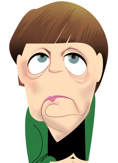 <p>Angela Merkel. </p>