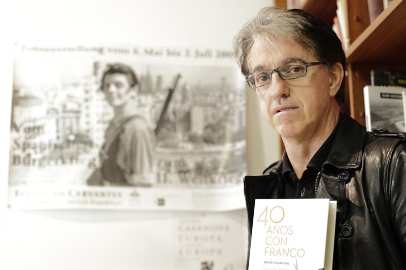 Luis Casanova, coordinador del libro `40 años con Franco´.