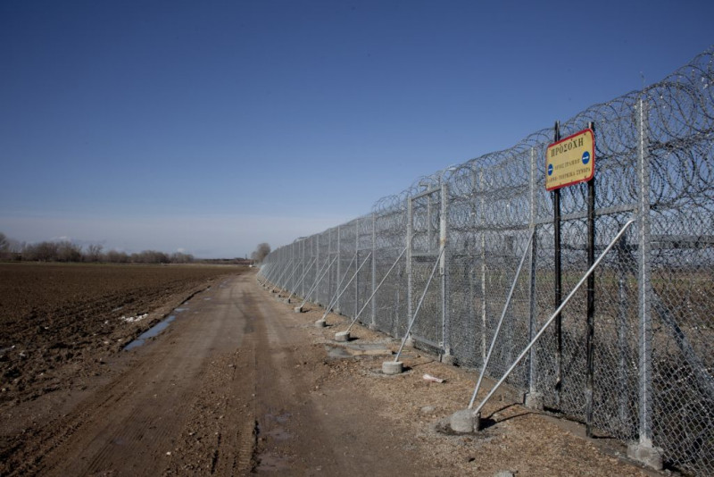  La polémica valla en la frontera greco-turca.