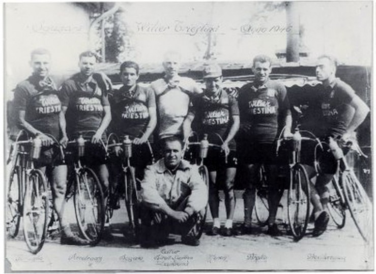 El equipo Wilier en 1946.