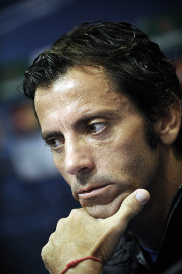 Quique Sánchez, entrenador del Atlético de Madrid entre 2009 y 2011.